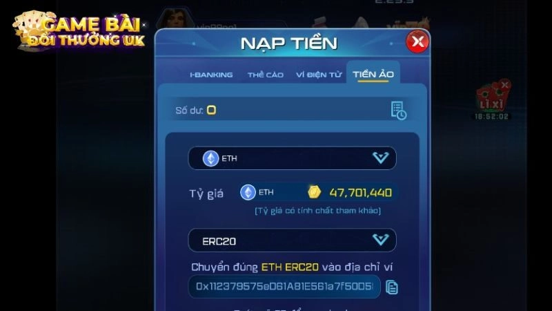 nạp tiền VIP79